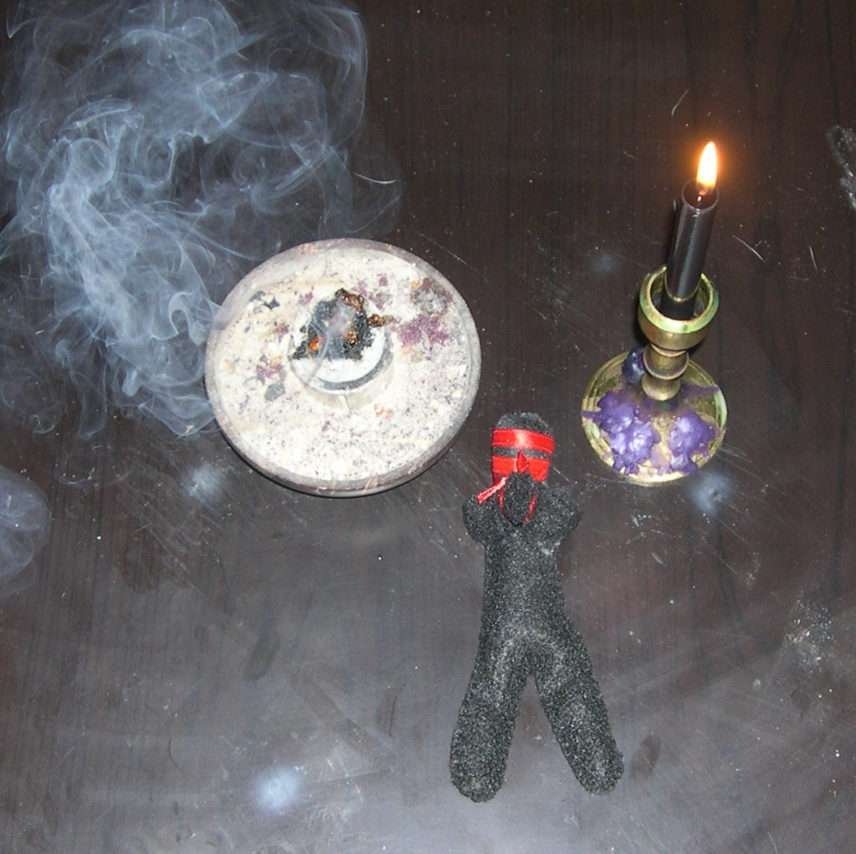 A Closer Look, Photos, Spell for Conjure Coaching Patron, Binding