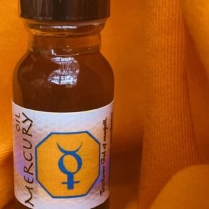 Mercury Oil, Conjure Work, Planetary Magick Series, Ceremonial, Solomonic, Hoodoo