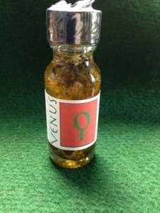 Venus Oil, made by Magus at Conjure Work, sorcery supplies and services