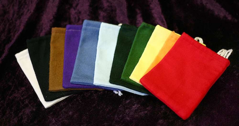 Felt material, Mojo Bags made especially for conjure spells.