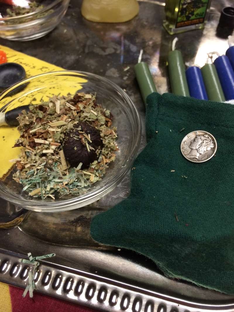 money mojo hand gris gris at conjurework.com Kevin Trent Boswell