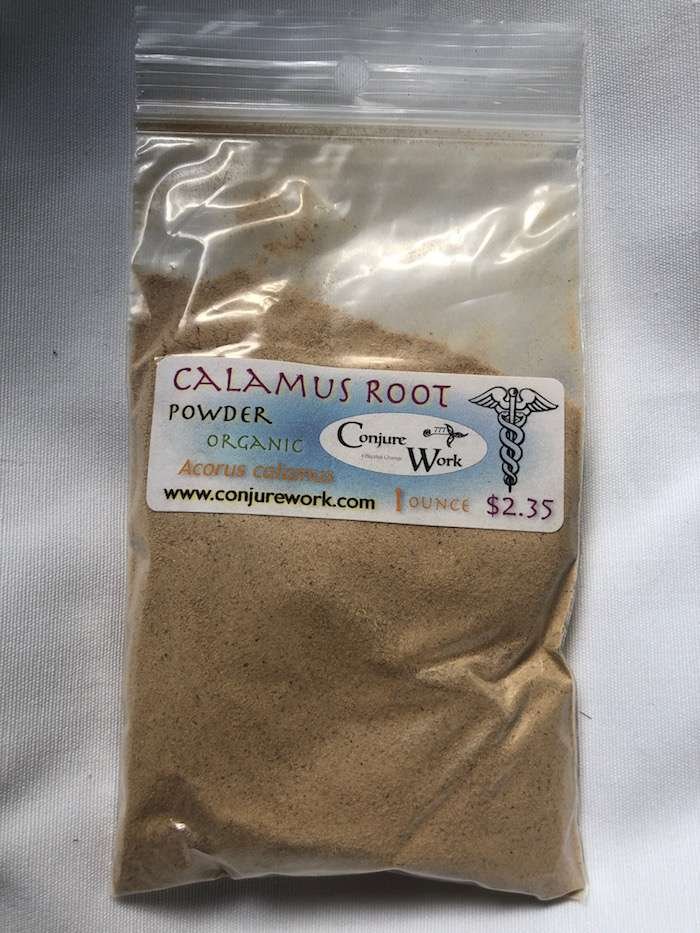 Calamus Root and Calamus Root Powder at Conjure Work, sorcery supplies services, witchcraft Hoodoo products high magick