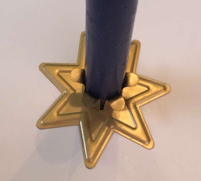 Star Candle Holders, large, 1 at Conjure Work, sorcery supplies services, witchcraft Hoodoo products high magick