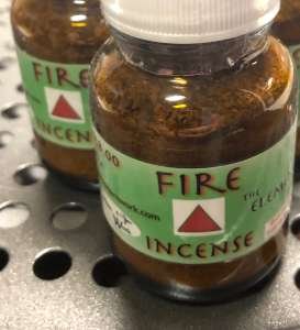 Fire Incense, at Conjure Work, sorcery supplies services, witchcraft Hoodoo products high magick