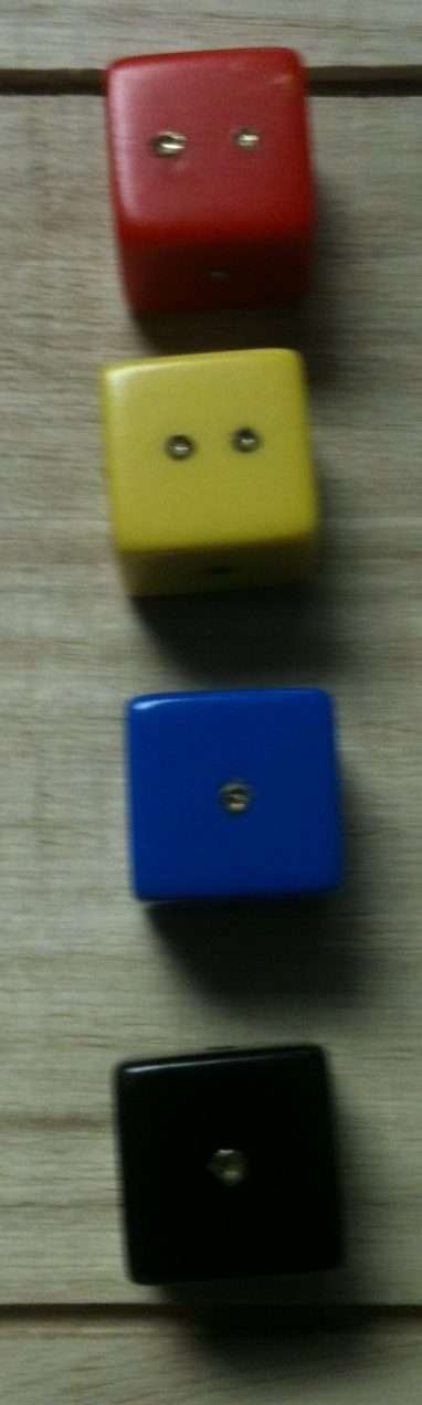 Geomantic dice, geomancy reading with Magus at Conjure Work