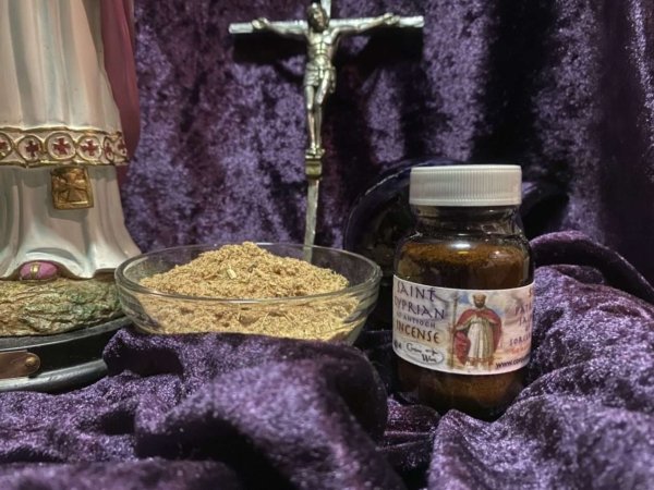Saint Cyprian of Antioch Incense, Conjure Work, sorcery supplies