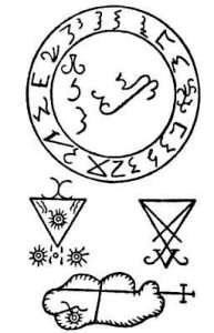 Grimorium Verum sigils; The True Grimoire