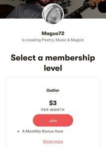 Magus72 on Patreon