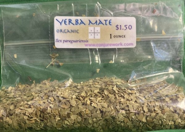 Yerba Mate, Ilex paraguariensis, sorcery, Conjure Work, herbs, magick, Golden Dawn, Solomonic, Wicca, astrology