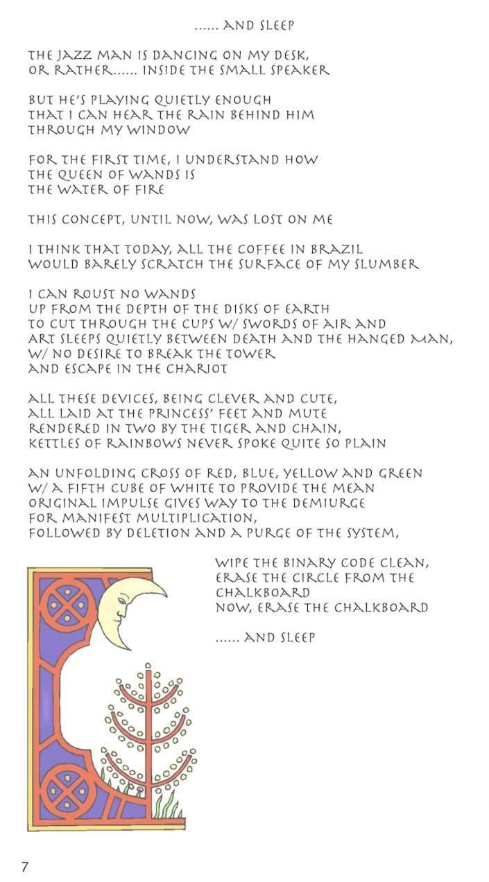 from "Next", The Poetry of Magus (Kevin Trent Boswell), owner of Conjure Work, singer, guitarist of Magus & The Plastic Infinity