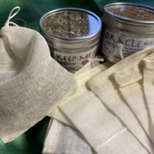 Drawstring Tea Bags, Potions, Tonics, Baths, muslin, cotton, cloth bag