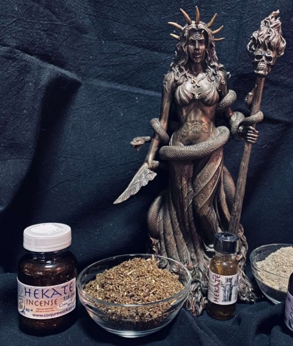 Hekate Incense; Queen of all Witches; Titan, Conjure Work, supplies for spells,
