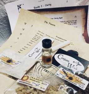 Bundle #2, Clarity, Conjure Club, spell kit subscription service