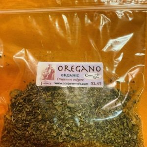Oregano, Origanum vulgare, herbs for witchcraft, sorcery, Hoodoo spells