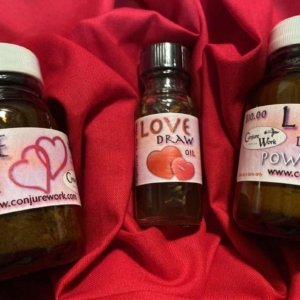 Love Draw Products, Oil, Incense & Powder for love spells, Conjure Work
