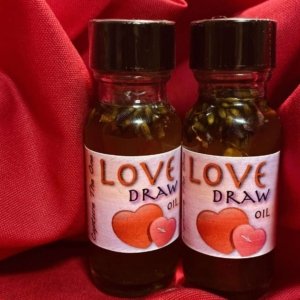 Love Draw Oil, for love spells, Conjure Work, spell supplies, sorcery, magick