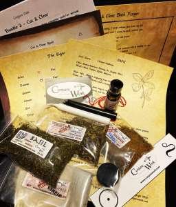 Bundle #3, Cut & Clear, Conjure Club, spell kit subscription service