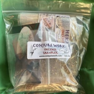 Conjure Work Incense Sampler pack, 12, sample size packets of incense!