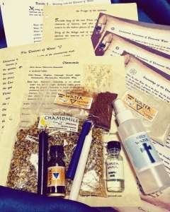 Bundle #6, Elemental Water, Conjure Club, spell kit subscription service