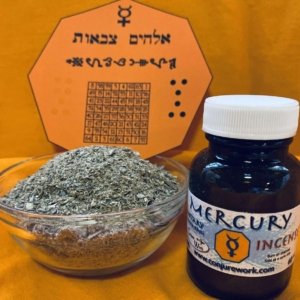 Mercury Incense; the God of Communication, Magick, Business and Travel; planetary magick; Conjure Work, spell supplies and services