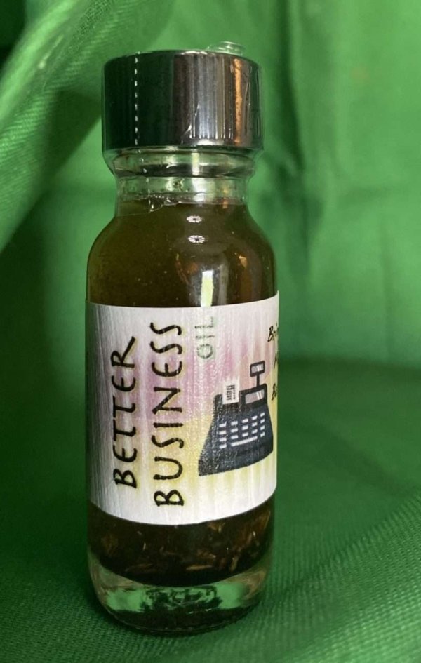 Better Business Oil - grow your business the witchy way