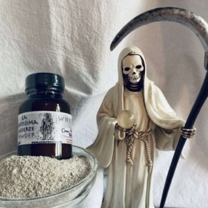 La Santisima Muerte Powder, White