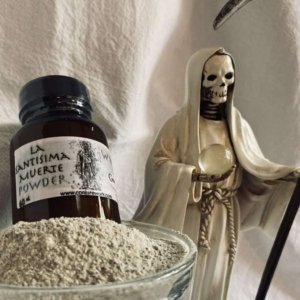 La Santisima Muerte Powder, White