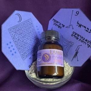 Luna Powder, for spells of the Moon, lunar magick