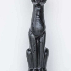 cat candle, black - ritual, spell candles for magick