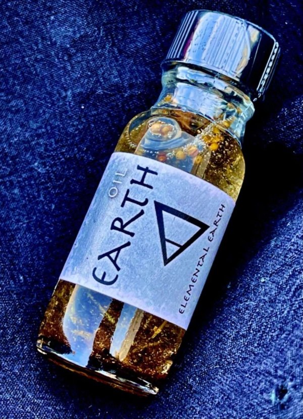 Earth Oil; The Elements Series, Elemental Magick; Conjure Work sorcery supplies and services