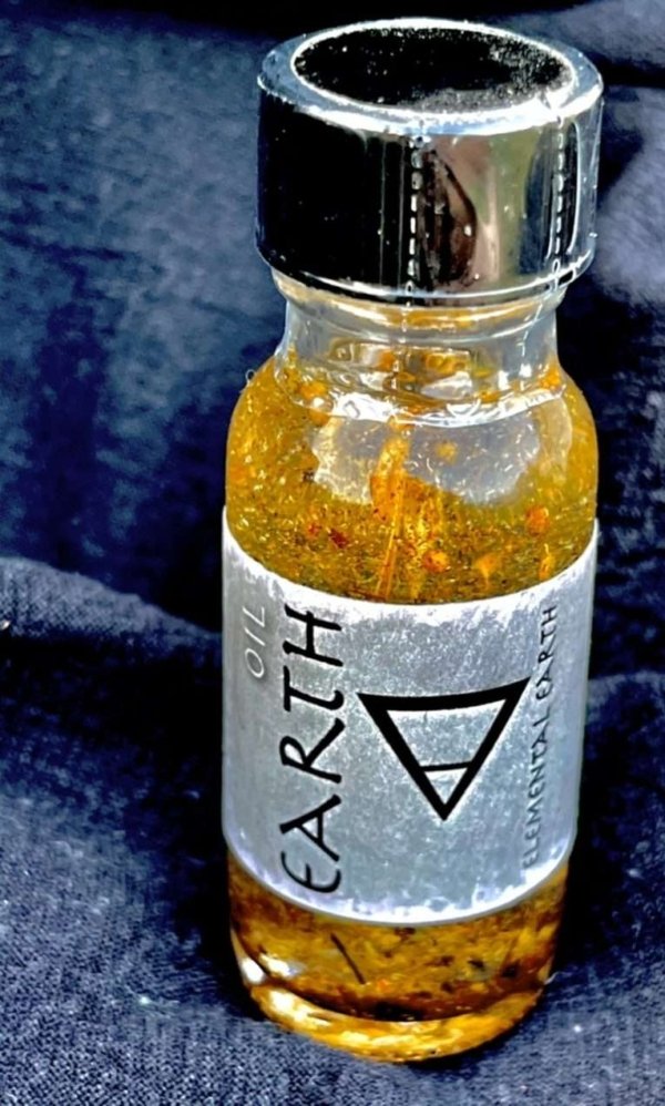 Earth Oil; The Elements Series, Elemental Magick; Conjure Work sorcery supplies and services
