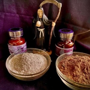 La Santisima Muerte, Black - Incense and Powder