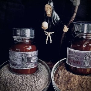 La Santisima Muerte, Black - protection spells, magick, witchcraft, Hoodoo, rootwork, sorcery of Santa Muerte, Her protective, Black Aspect