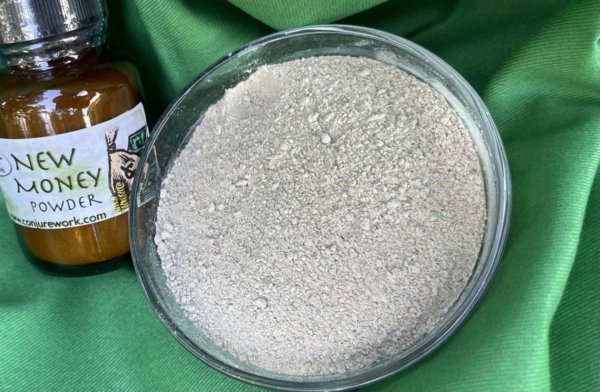 doo style powder for drawing new sources of money; Sun and Venus