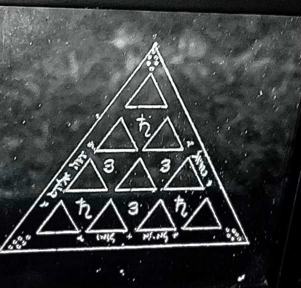 Saturn Amulet - The Habit Trap - a solid lead amulet