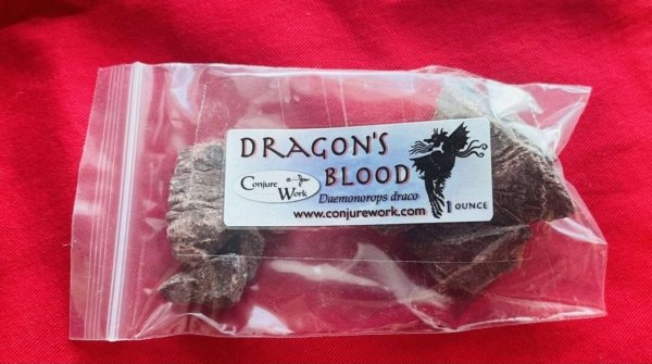Dragon’s Blood at Conjure Work